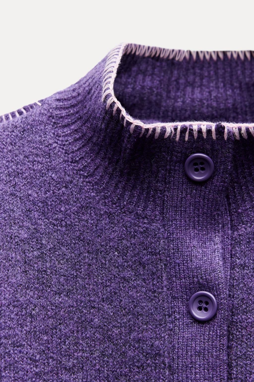 Violet Bale Strickjacke