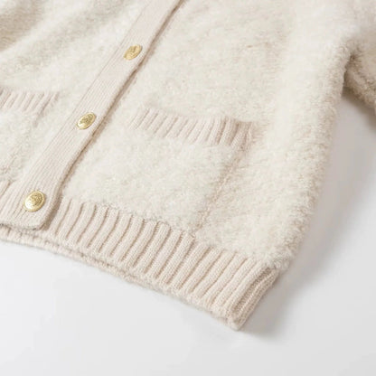 Cream Cloud Cardigan