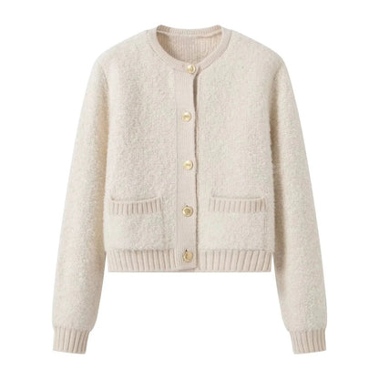 Cream Cloud Cardigan